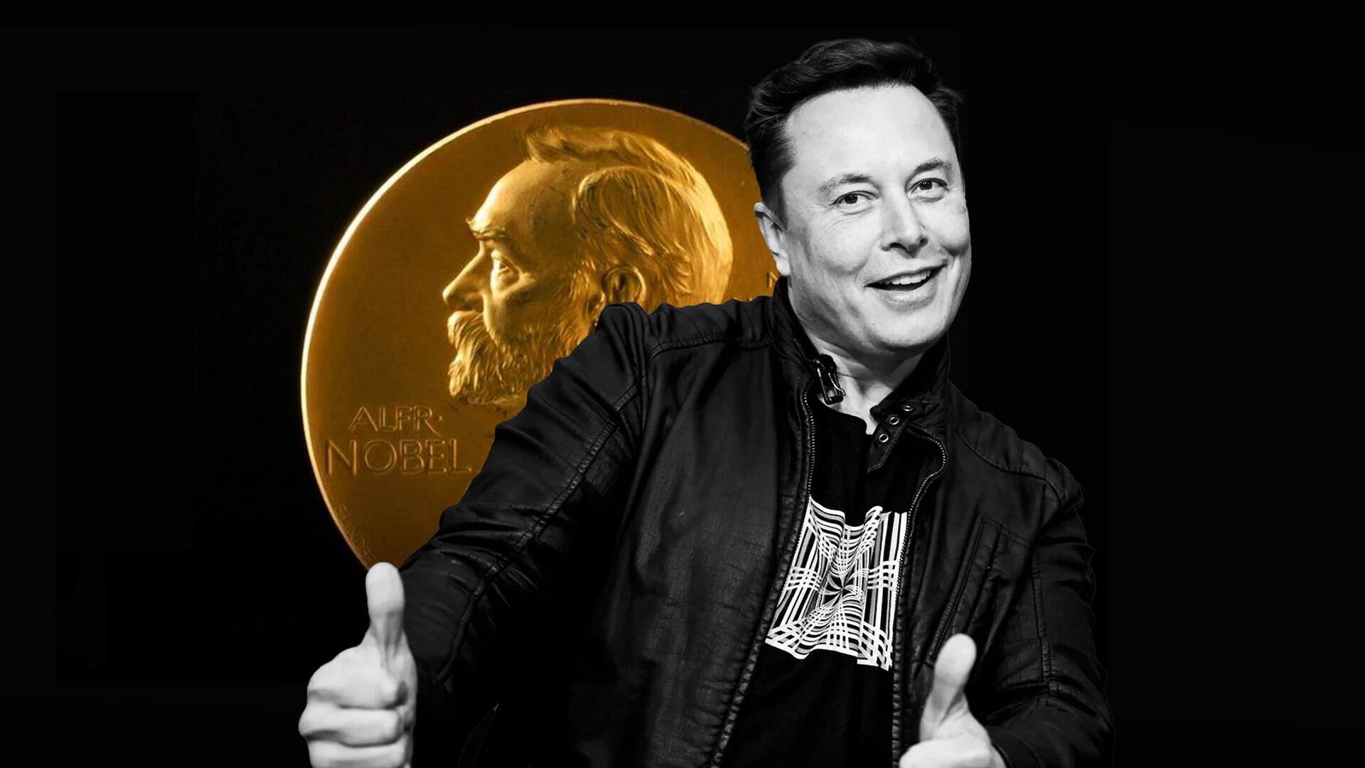 Musk nominated for Nobel Peace Prize for 'safeguarding free speech'