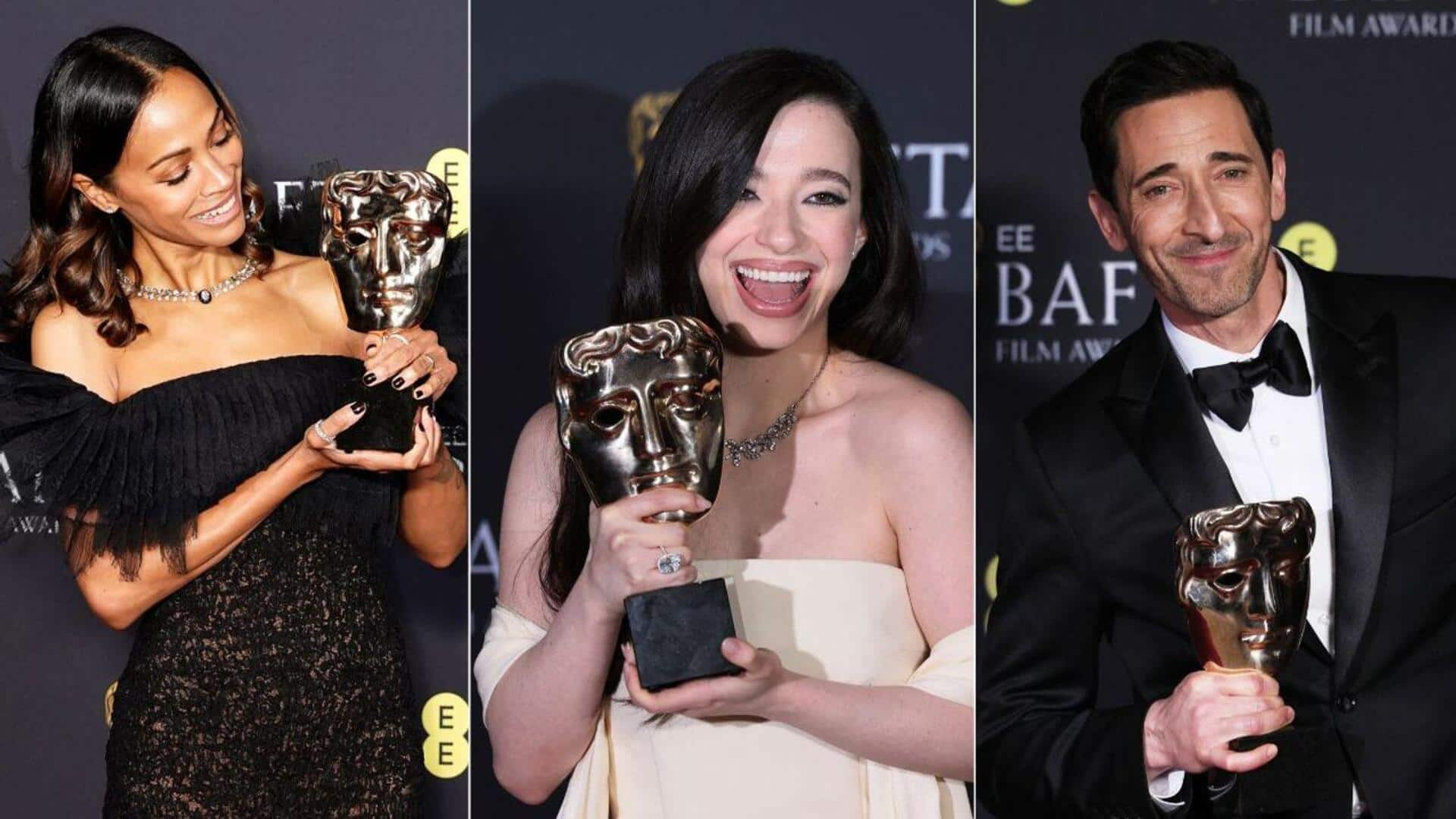 BAFTA Awards 2025: Most memorable moments