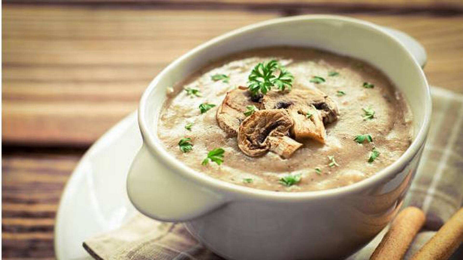 How to make mushroom-honey soup at home