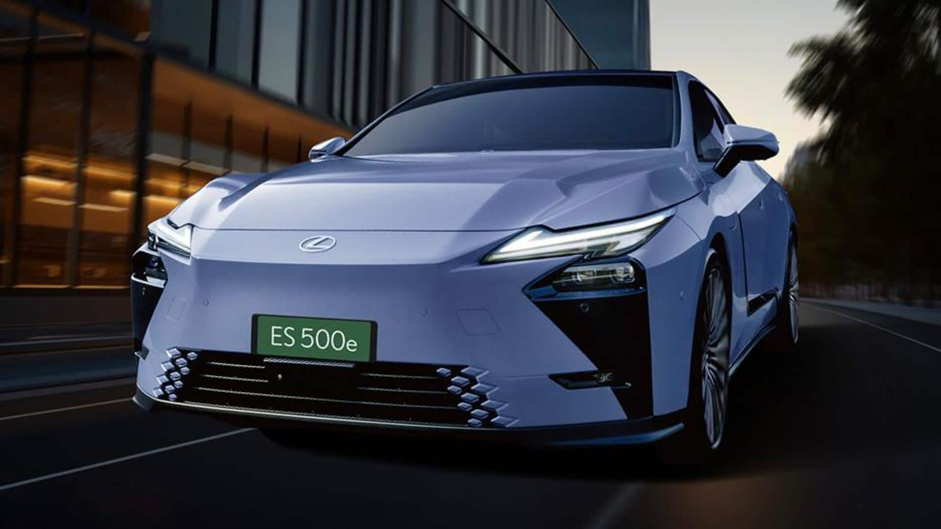 Lexus's first electric car in India launched at ₹90L