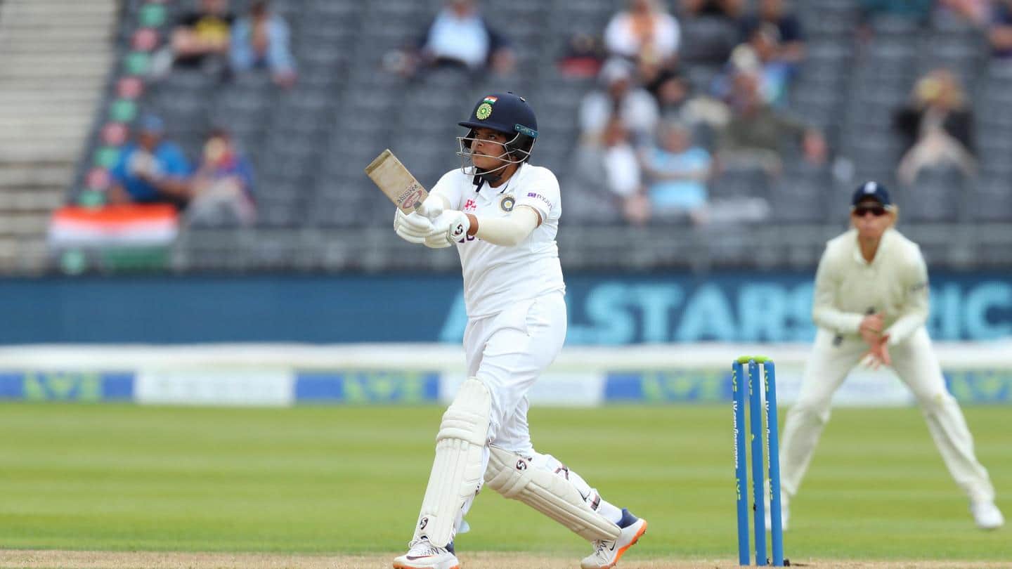 One-off Test, ENGW vs INDW: Visitors follow-on as Shafali shines