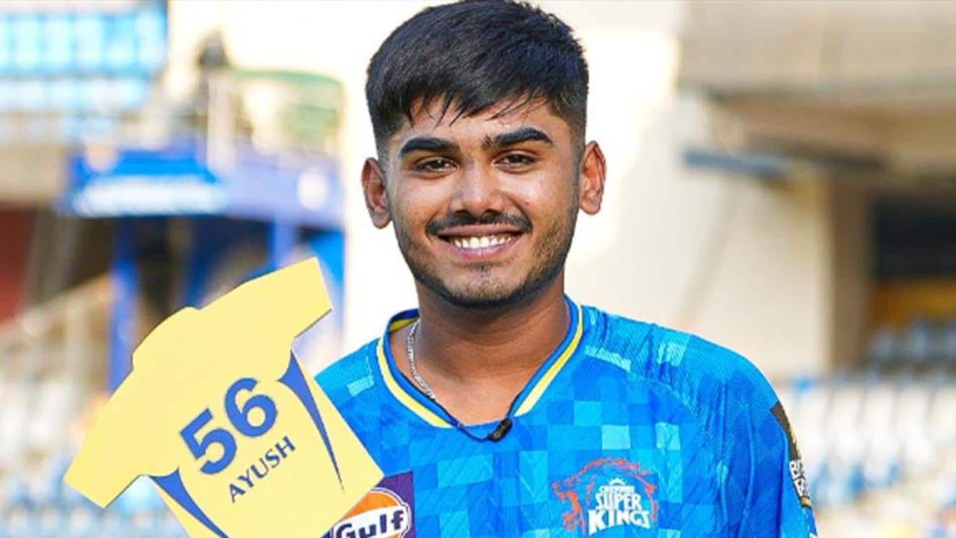 Ayush Mhatre appointed Mumbai captain for Buchi Babu Tournament