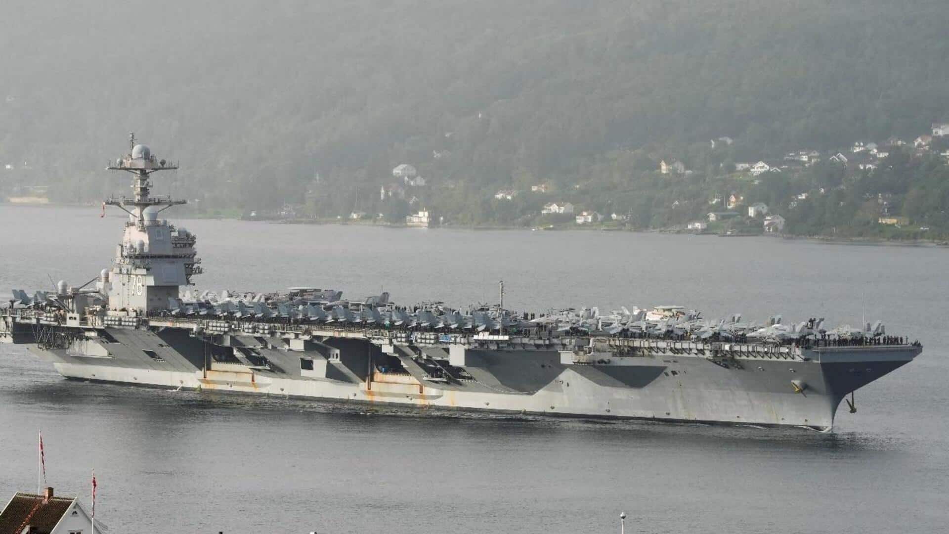 Pentagon's largest warship enters Latin American waters amid US-Venezuela tensions