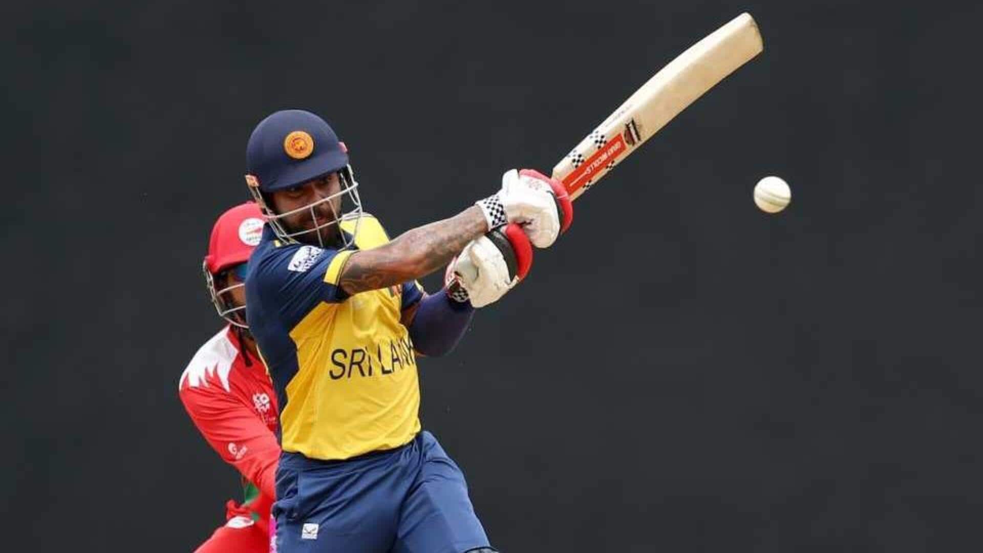 T20 World Cup: Sri Lanka thrash Oman in Pallekele
