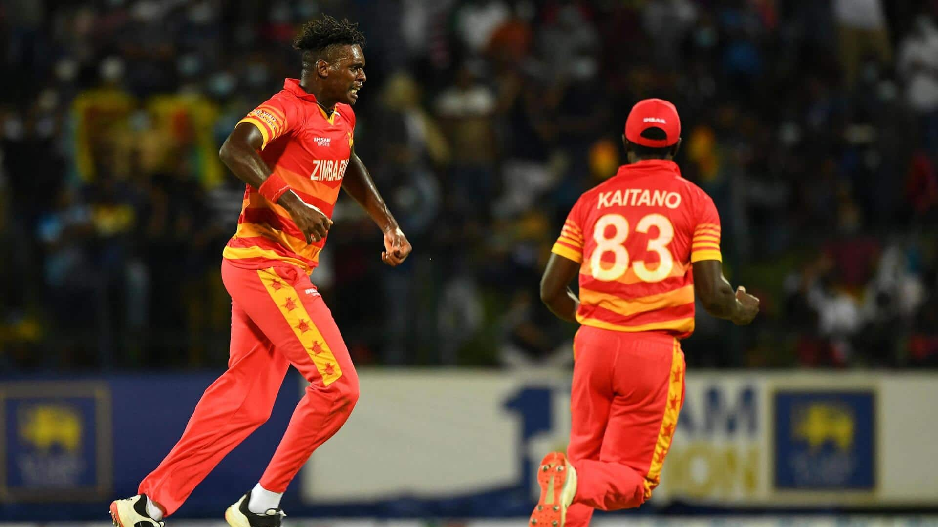 Zimbabwe pacer Richard Ngarava completes 50 ODI wickets: Key stats