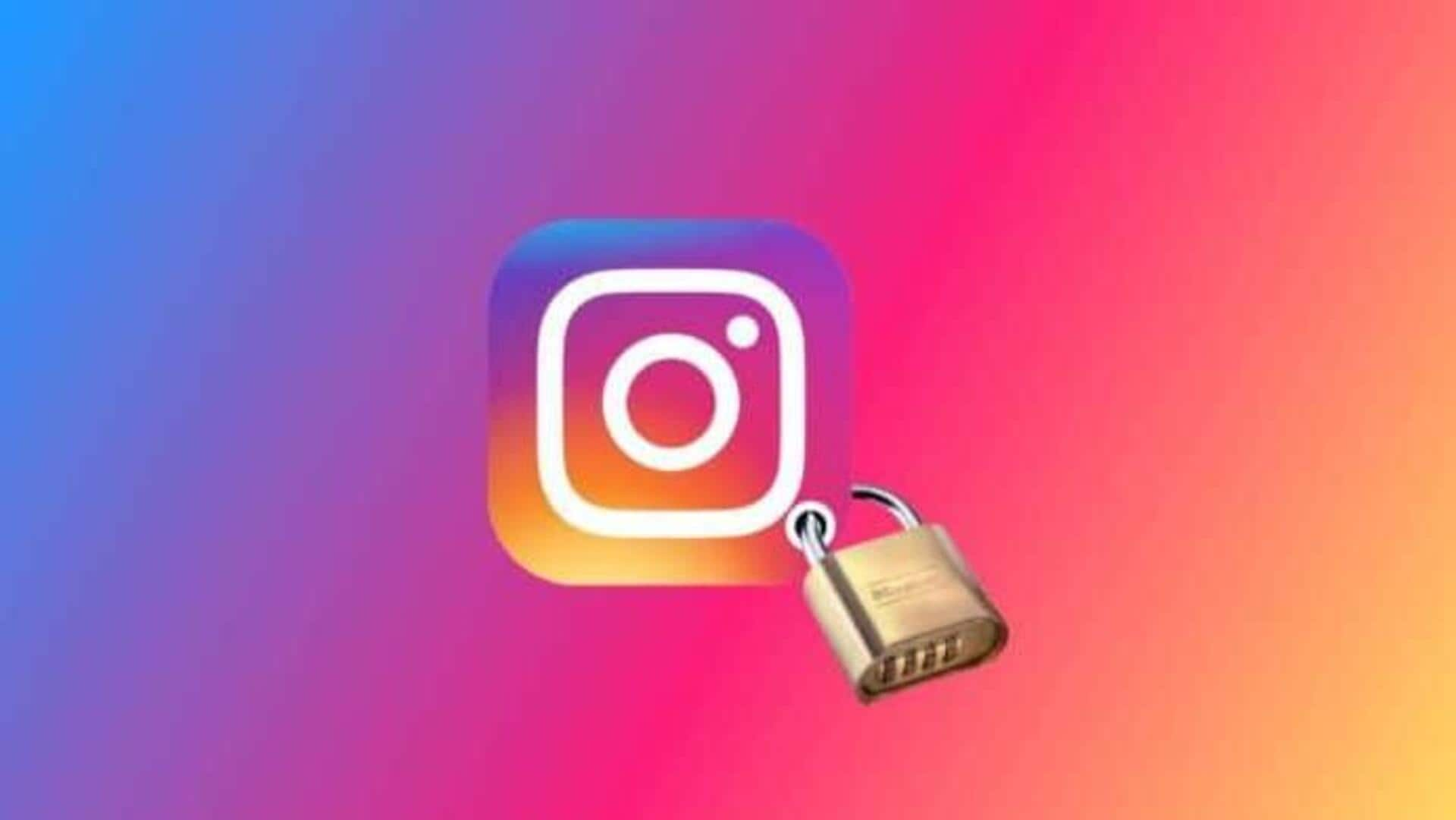 How to make your Instagram account private