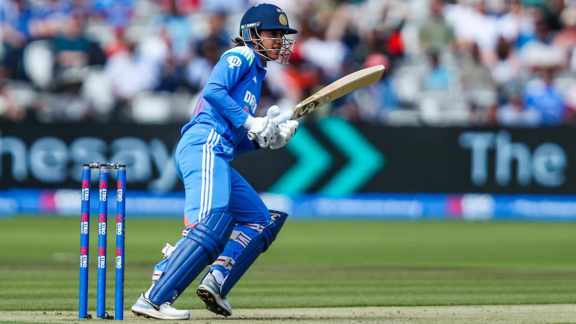 Smriti Mandhana completes 2,000 runs in away Women's ODIs: Stats Smriti Mandhana completes 2,000 runs in away Women's ODIs: Stats