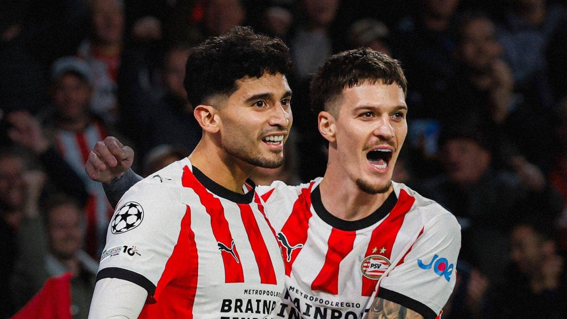 PSV Eindhoven thrash Napoli 6-2 in Champions League: Key stats PSV Eindhoven thrash Napoli 6-2 in Champions League: Key stats