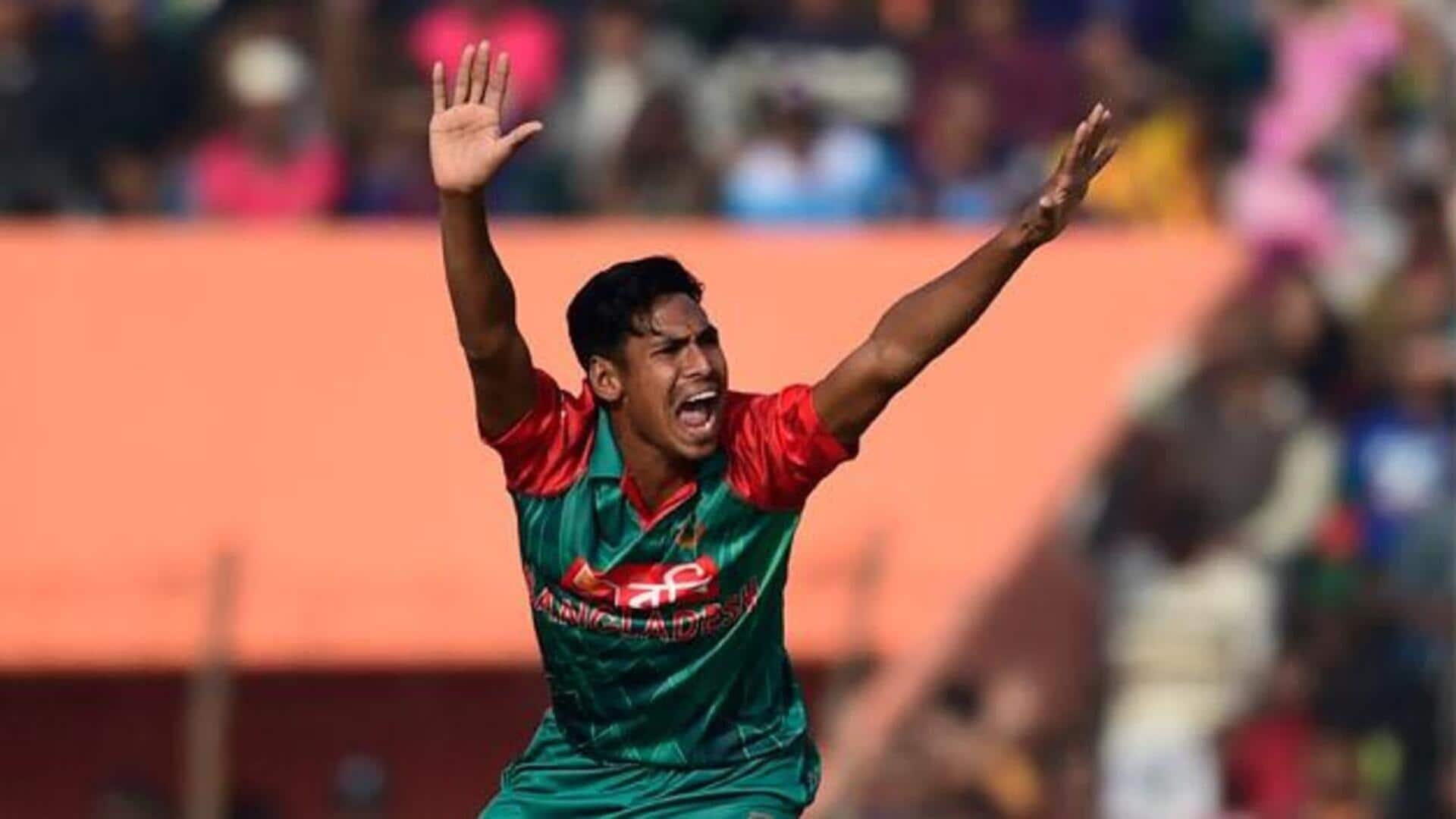 Mustafizur Rahman becomes third-highest wicket-taker in T20Is: Key stats