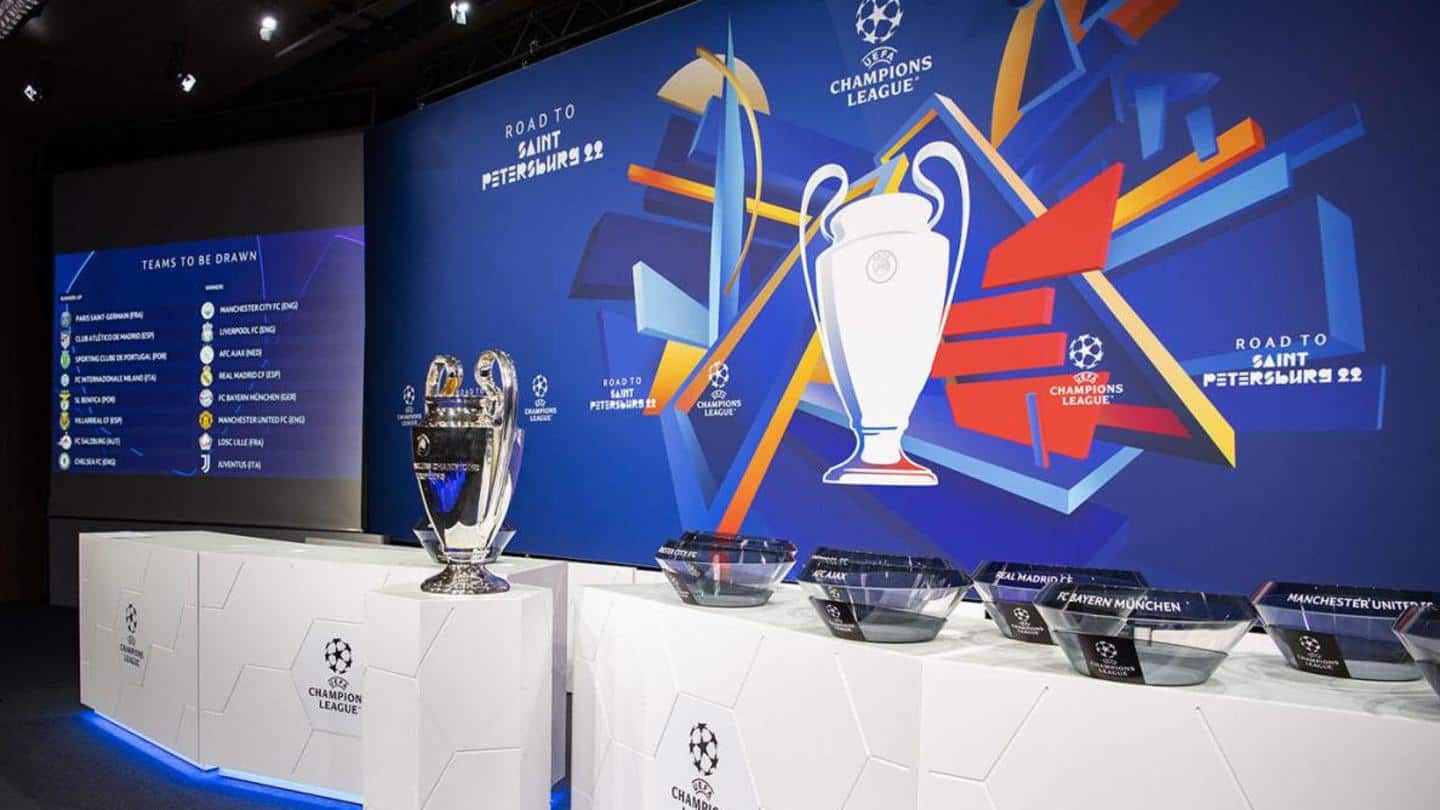 Champions League last 16 draw: Real Madrid to play PSG