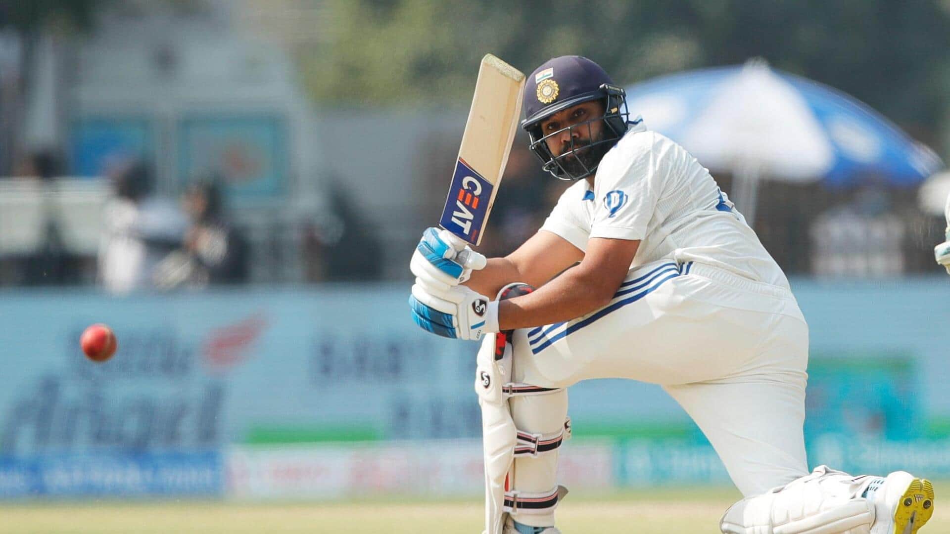 Rohit Sharma hammers his fourth Test hundred against England: Stats