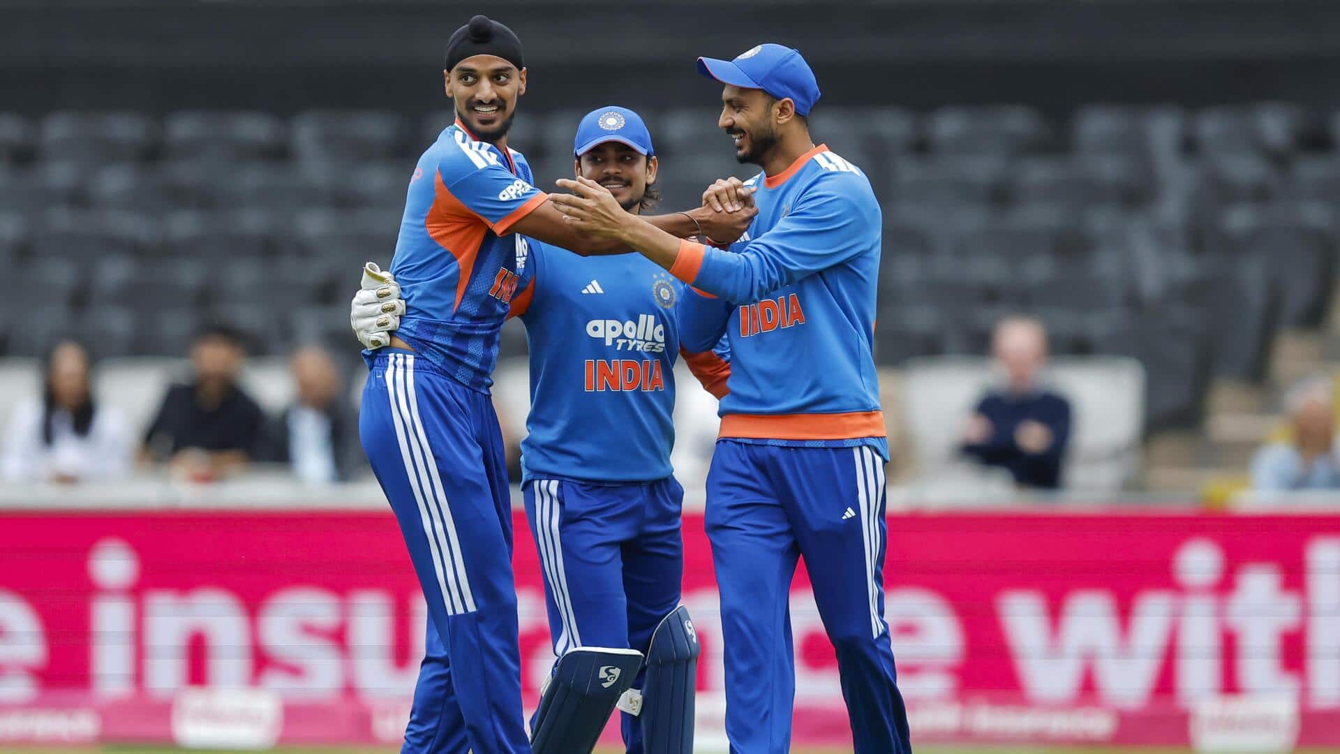 Arshdeep Singh claims 3/40 versus England in second T20I: Stats