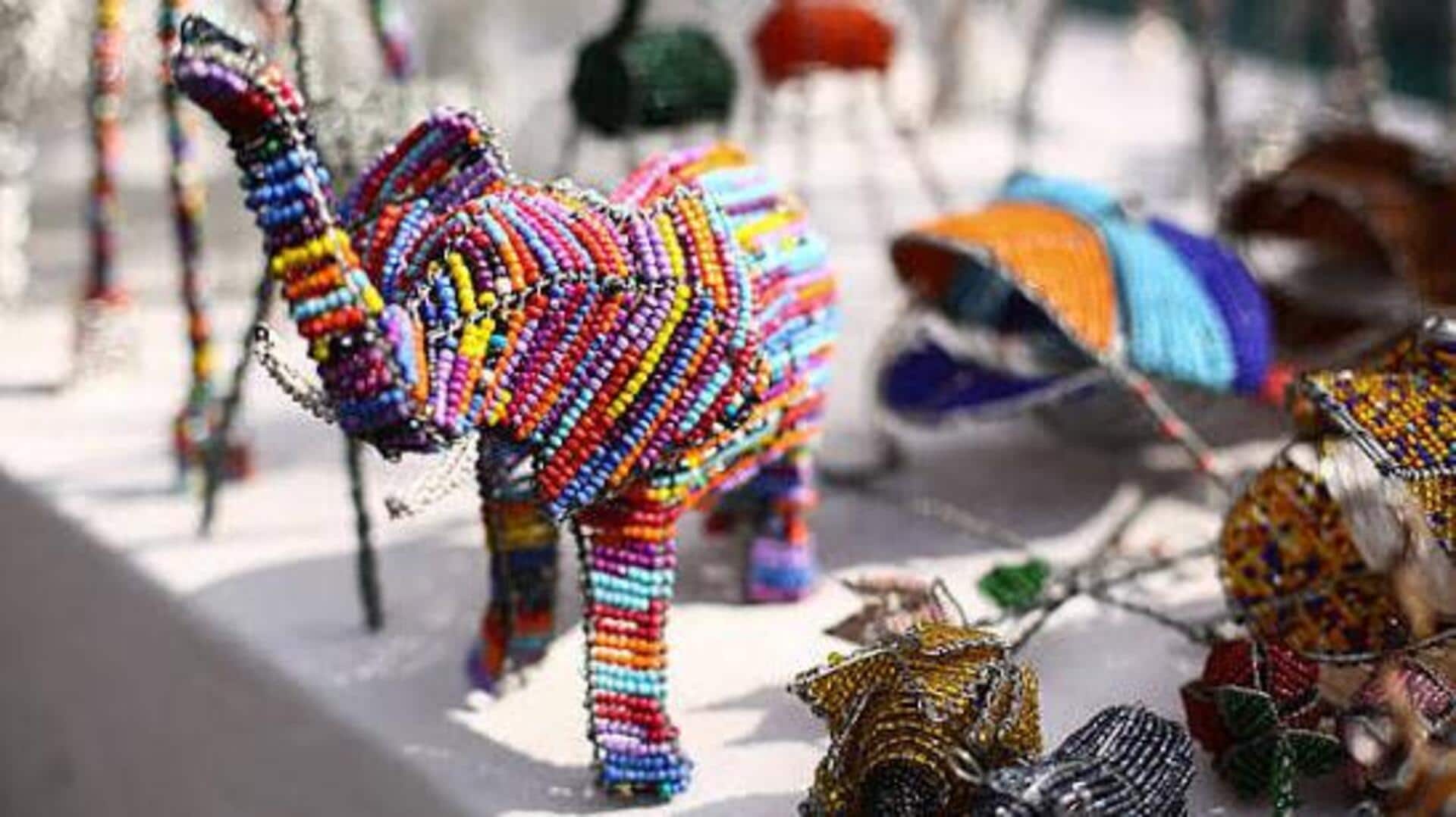 How to make colorful beaded animals