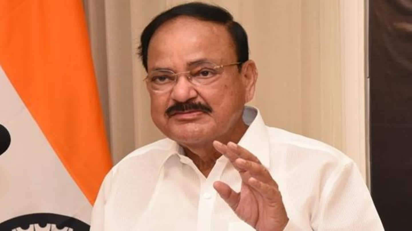 Venkaiah Naidu expresses anguish over ruckus in Rajya Sabha