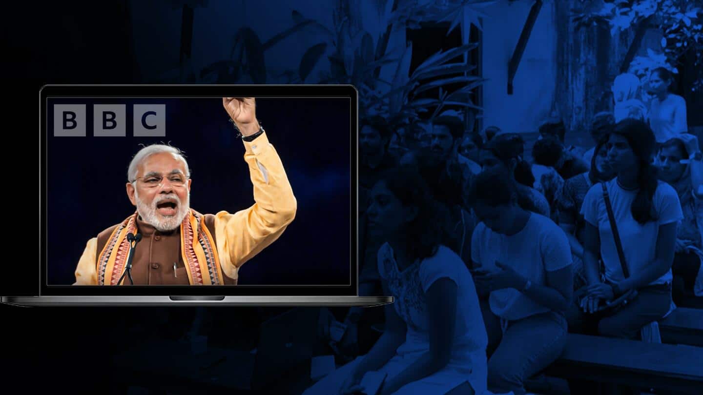 BBC Modi documentary screenings: High-tension in top universities; many held