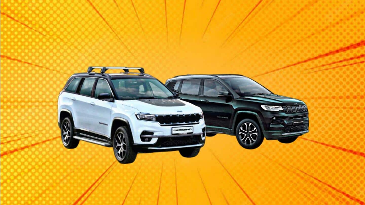 Jeep India launches 'Club Edition' of Compass and Meridian SUVs