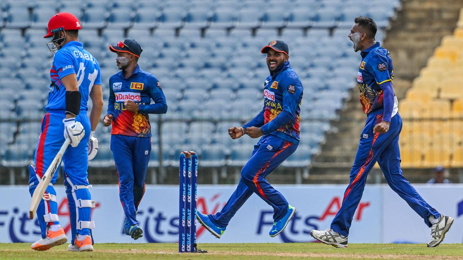 Sri Lanka thrash Afghanistan in second ODI: Key stats