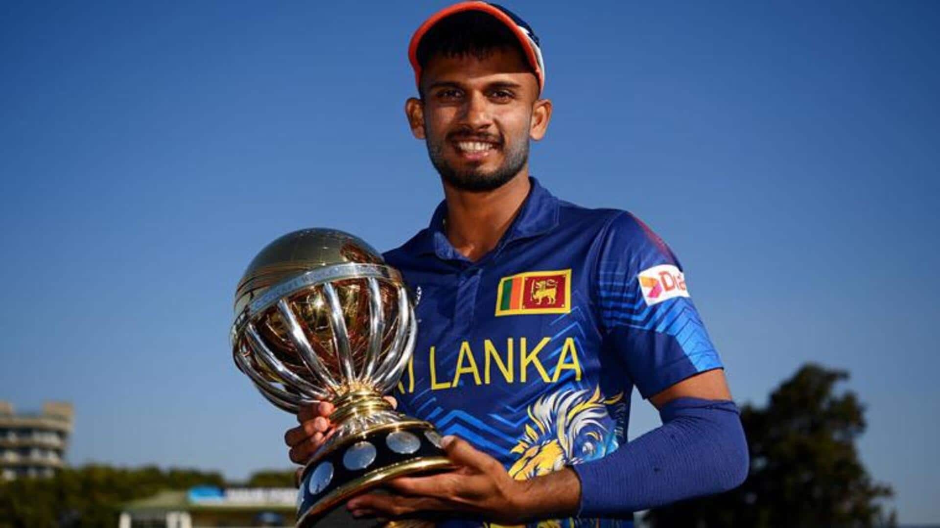 Sri Lanka drop former captain Dasun Shanaka for Afghanistan ODIs