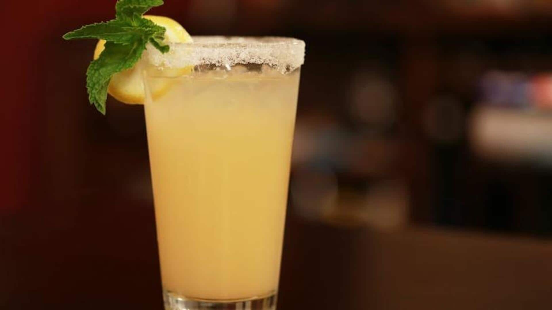 Sip on these zesty lemon-enhanced Indian summer drinks