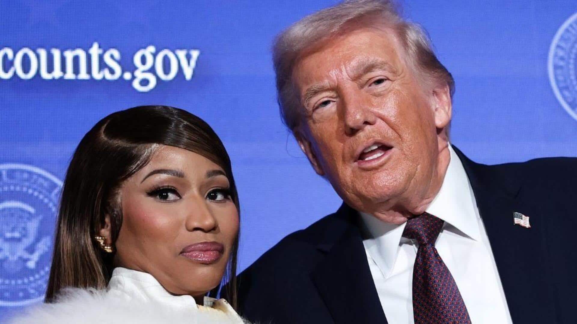 How Nicki Minaj got Trump's $1M gold card for free 