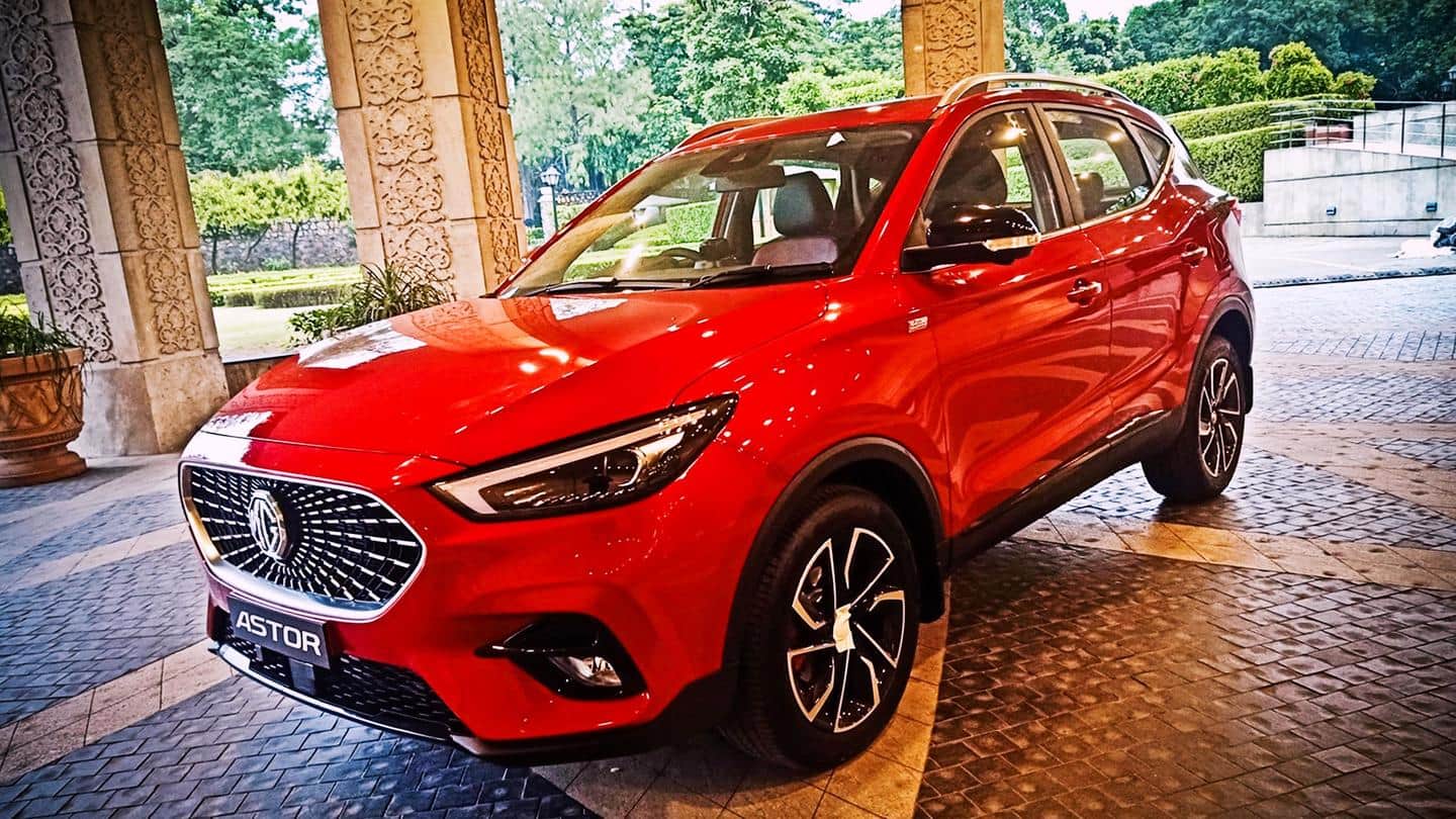 MG Astor turbo-petrol's first impression: An SUV loaded with technology