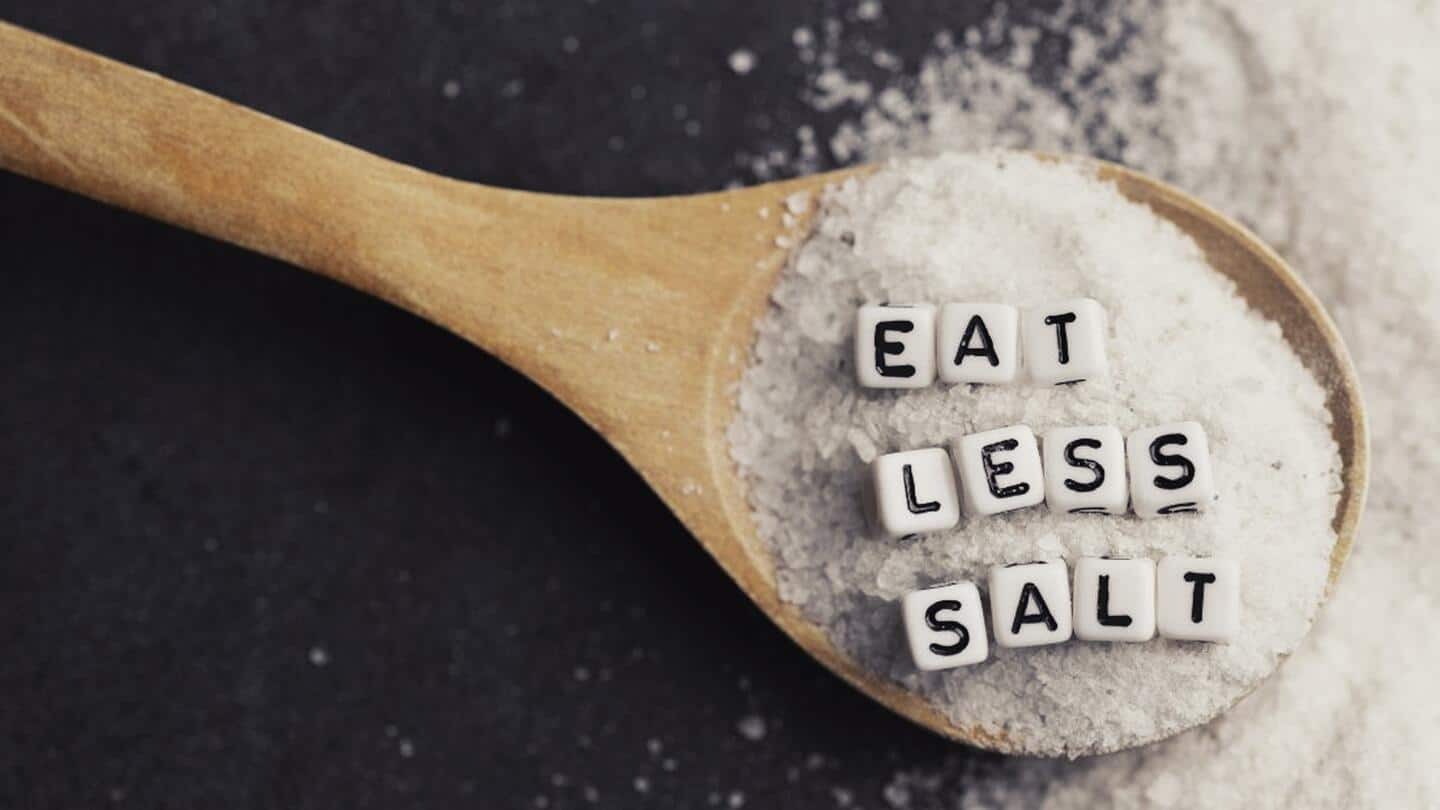 5 reasons why a low-salt diet is good for health