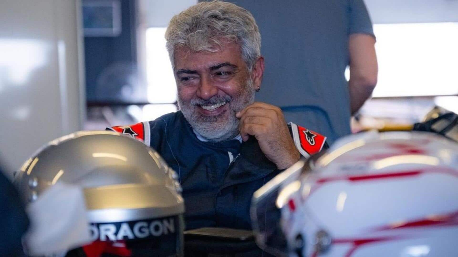 Ajith Kumar launches racing team, will also participate in races