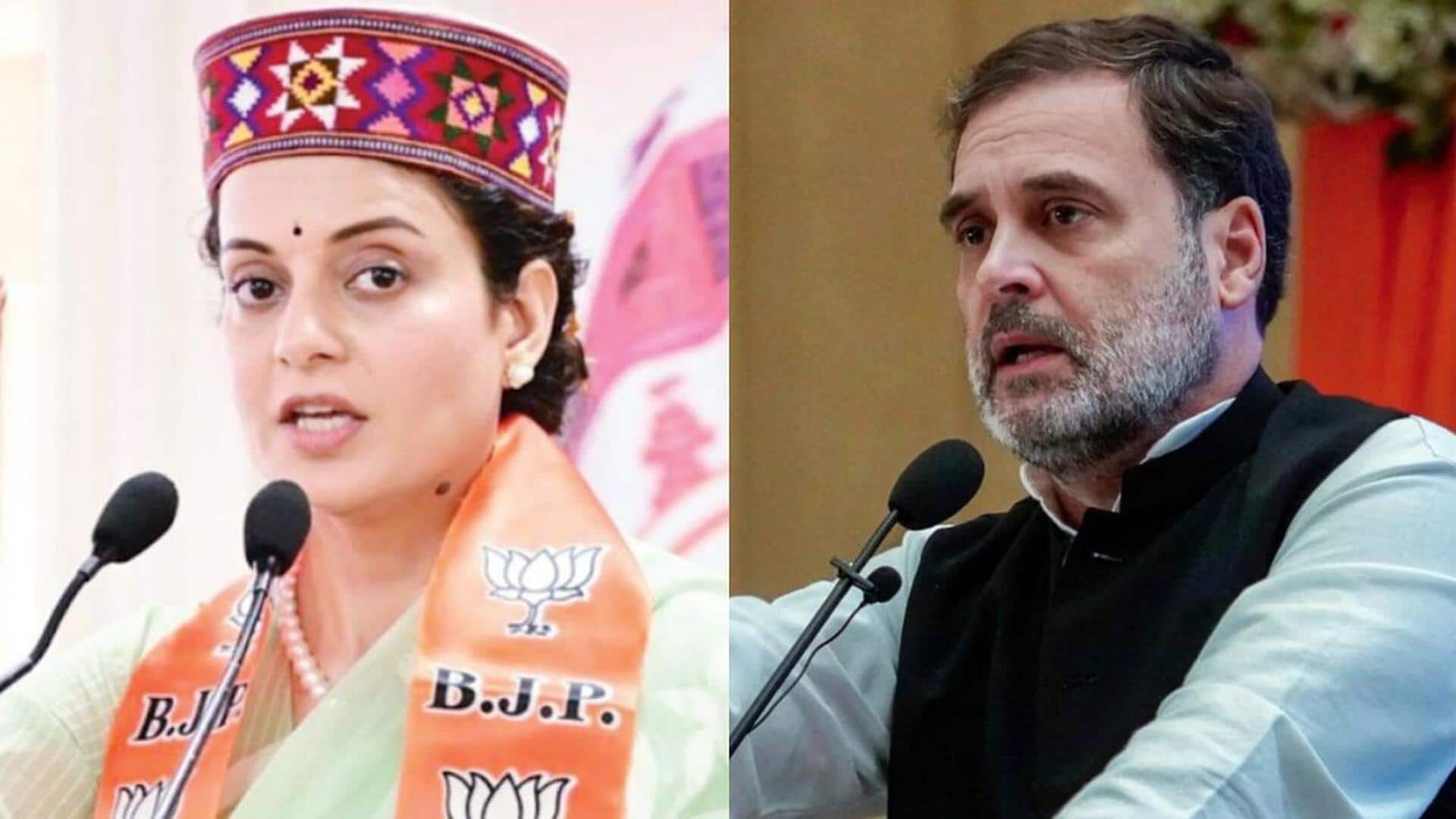 'Pathetic': Kangana blasts fake news about marrying Rahul Gandhi