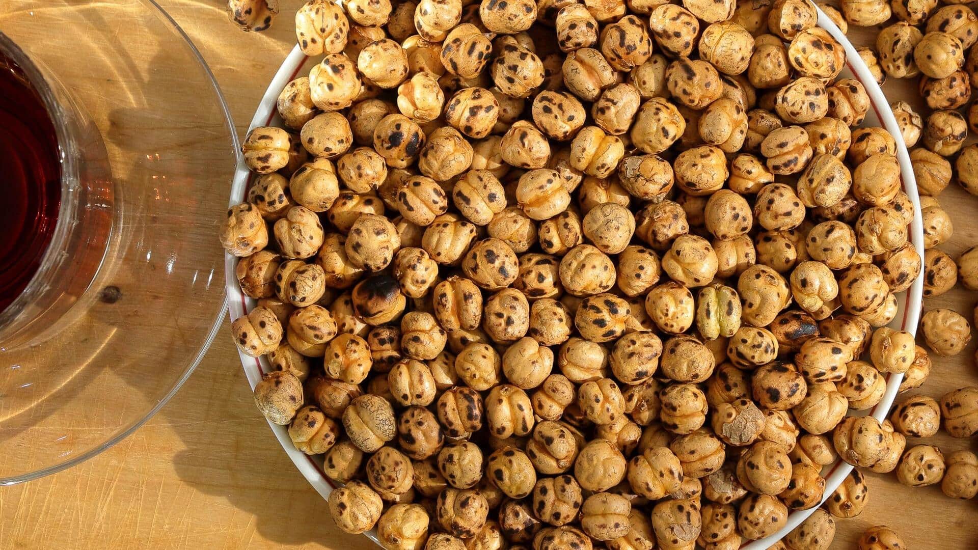 Roasted black chickpeas: The crunchy snack that's better than chips