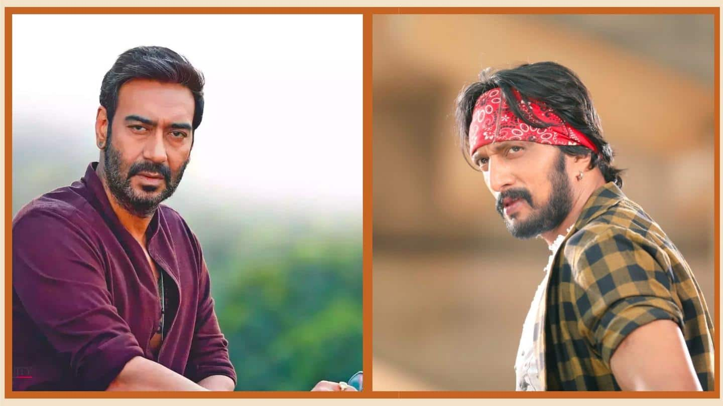 Ajay Devgn, Kichcha Sudeep engage in debate over Hindi language | NewsBytes