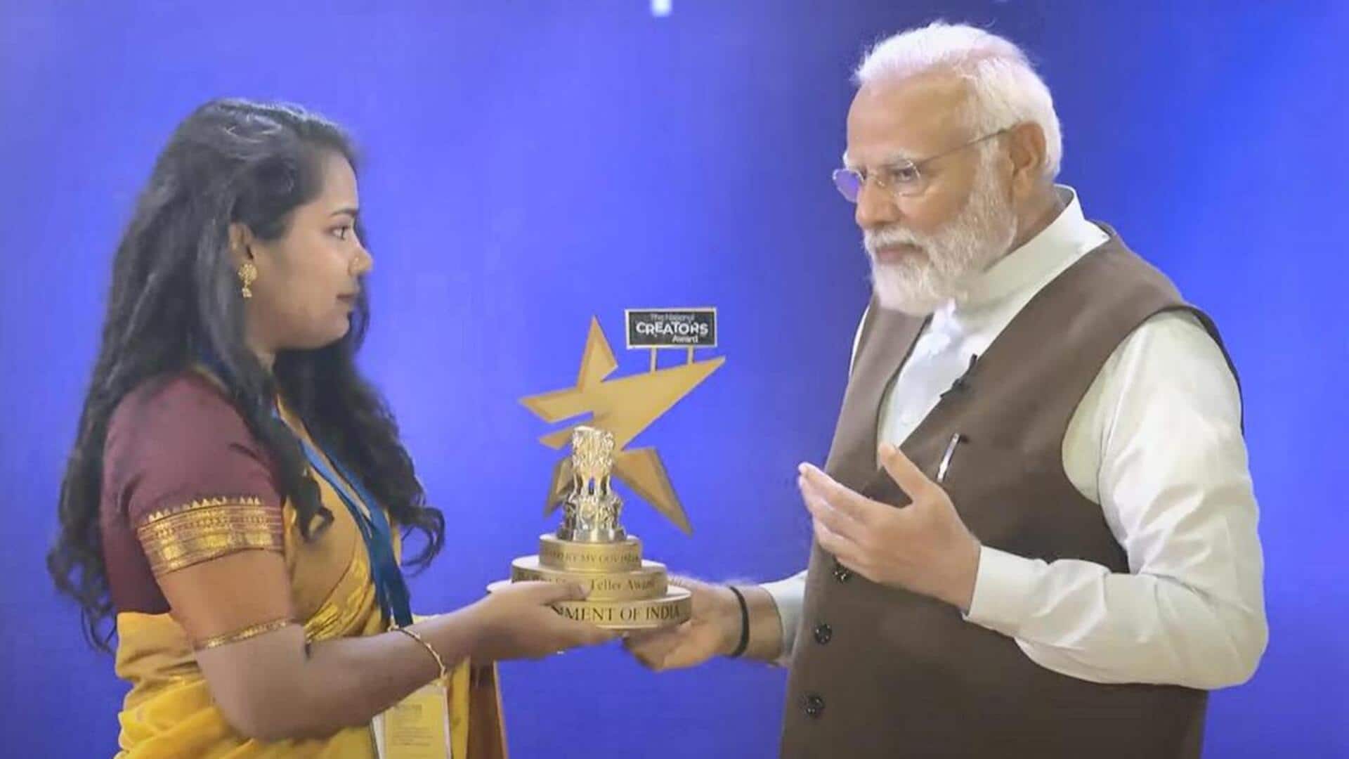 Ranveer Allahabadia, Maithili Thakur win at first National Creators Awards