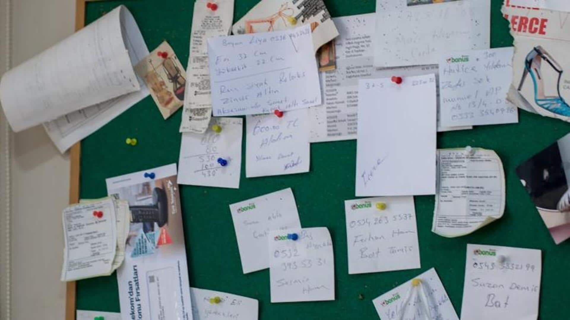 How to make budget-friendly bulletin boards at home