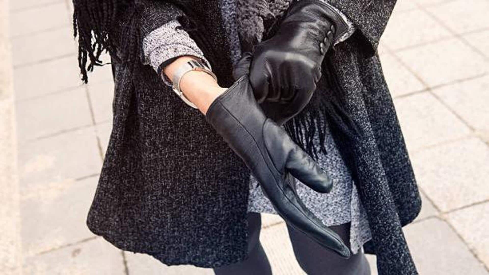 Nail your winter look with statement gloves Nail your winter look with statement gloves