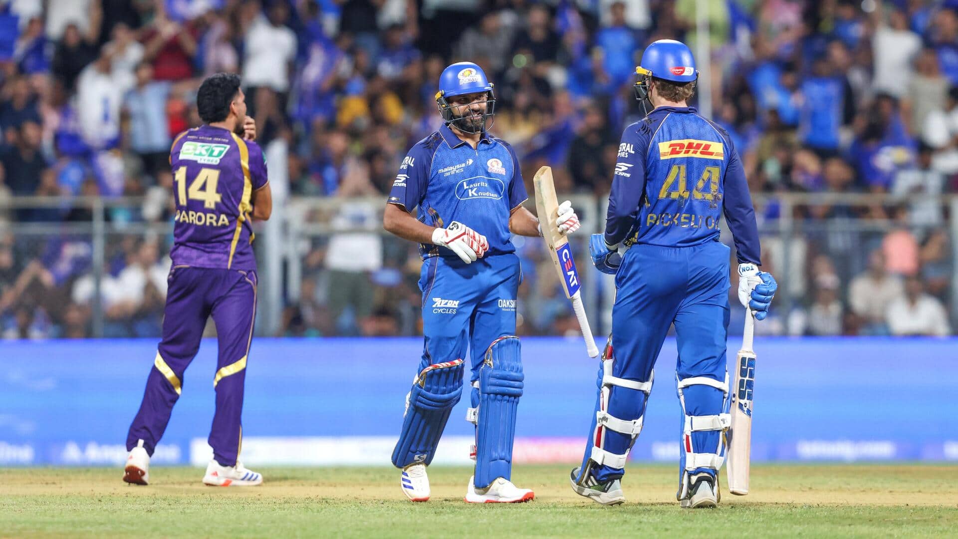 IPL: A look at Mumbai Indians' highest partnerships