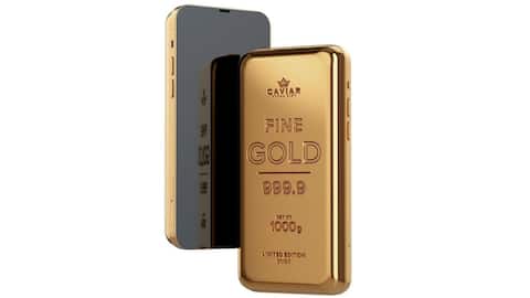 This super-exclusive 1kg 24-carat gold iPhone costs Rs. 1.15 crore