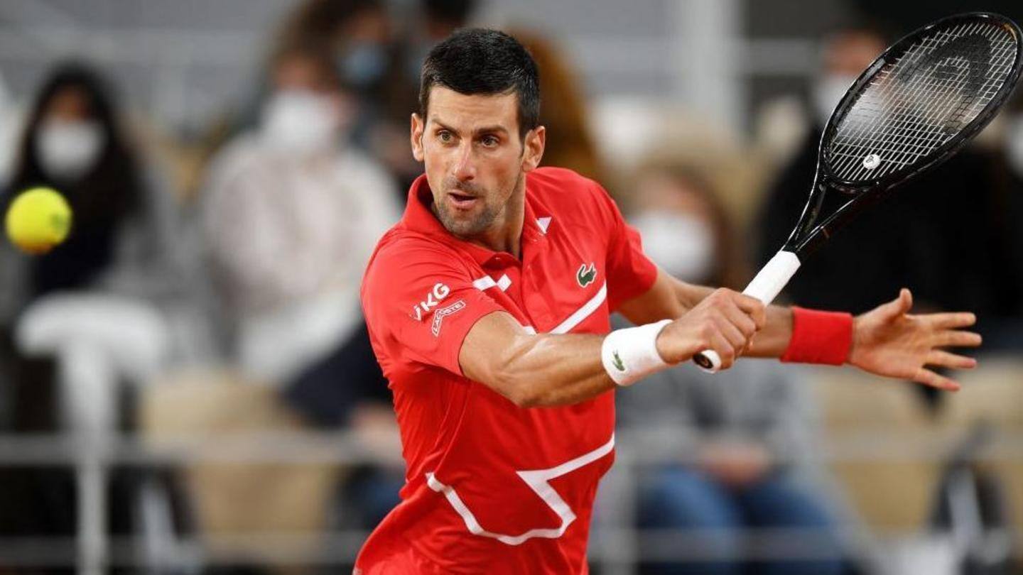 Djokovic wins his 77th match at Roland Garros Djokovic wins his 77th match at Roland Garros