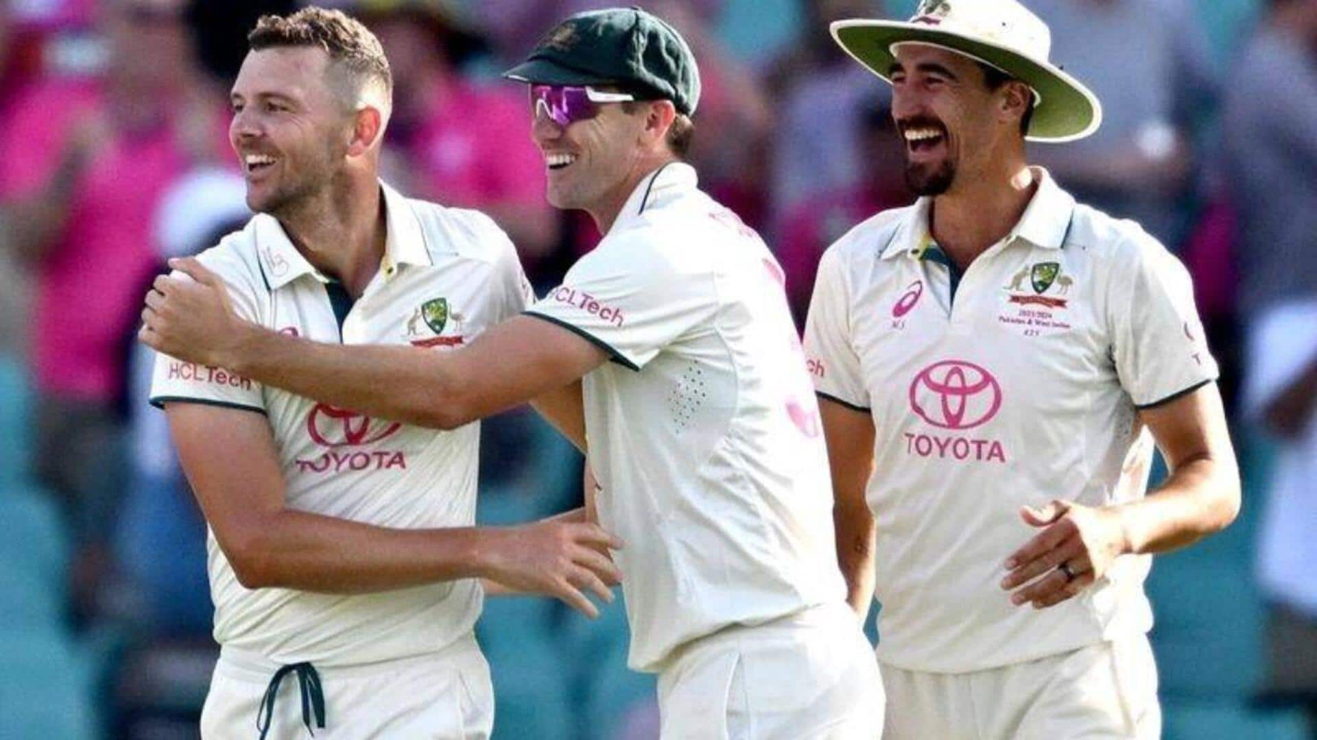 Starc, Hazlewood become first Australian new-ball pair with this feat