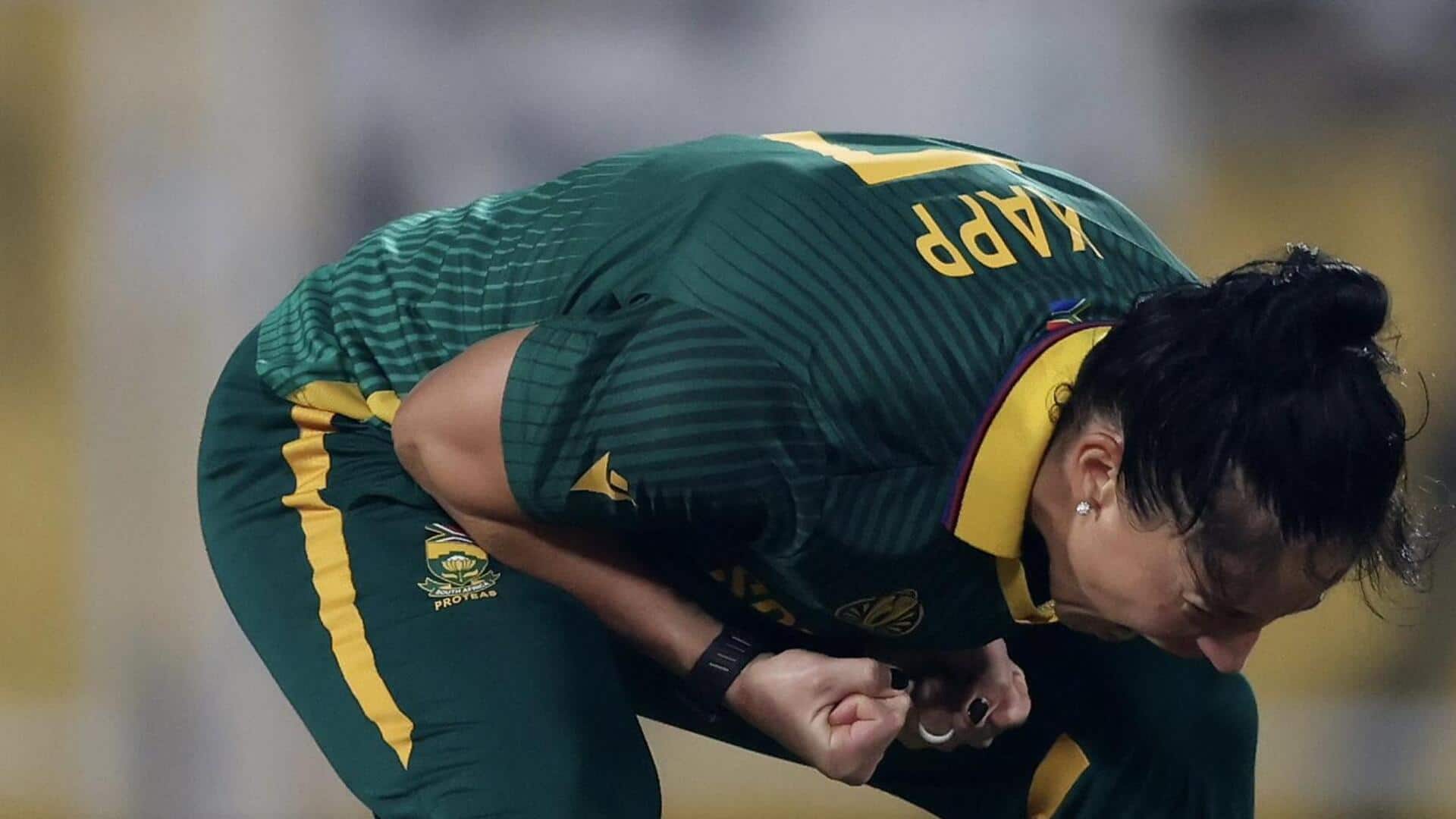 Listing South African bowlers with fifers in Women's World Cups 