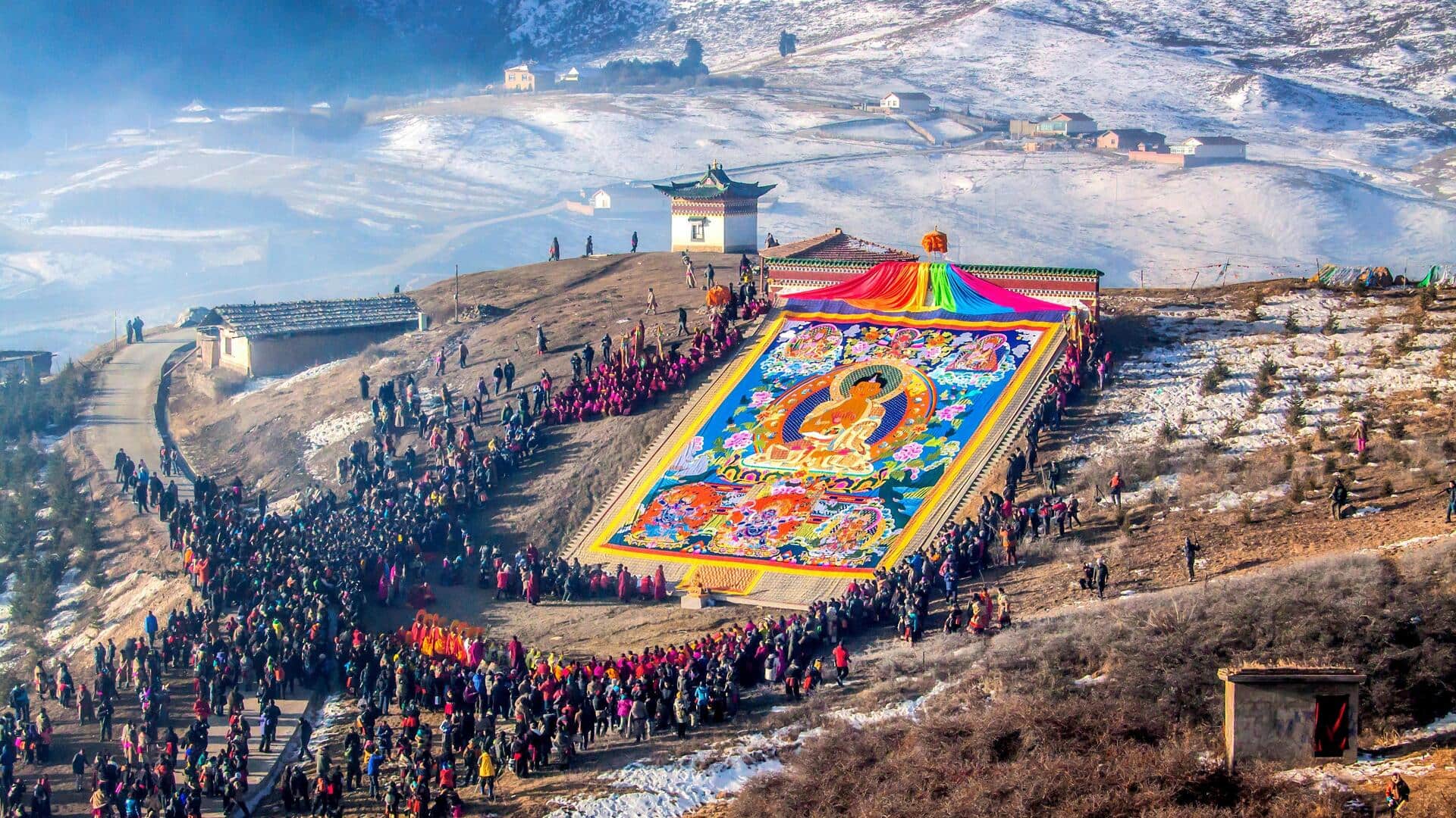 The deep spiritual meaning behind Thangka paintings