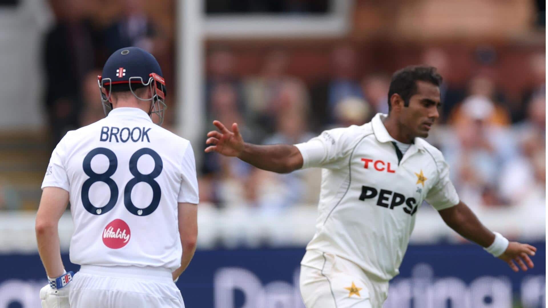 Mohammad Ali claims three-fer versus England in Lord's Test: Stats 