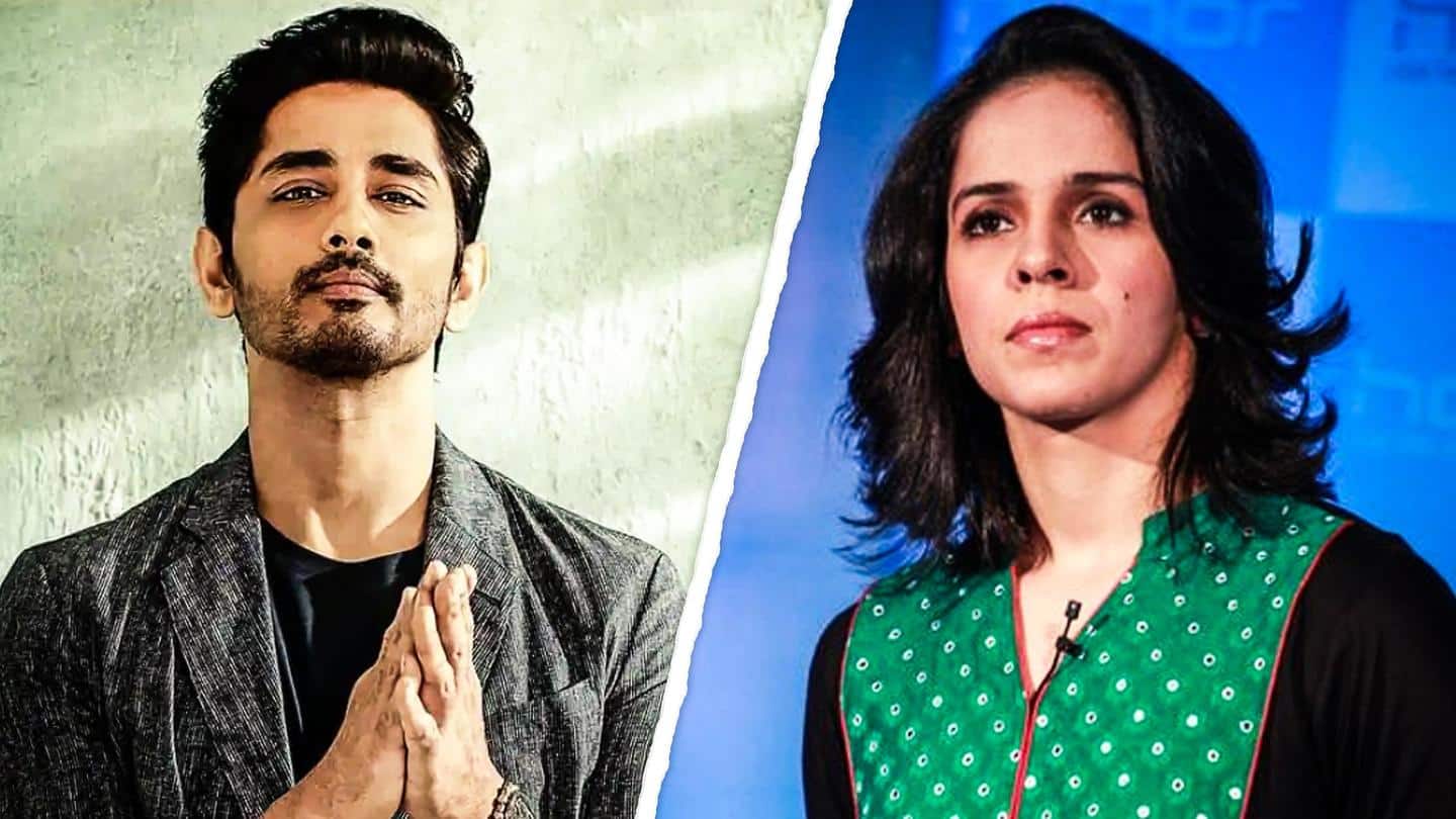 'Staunch feminist ally' Siddharth deletes controversial tweet, apologizes to Nehwal