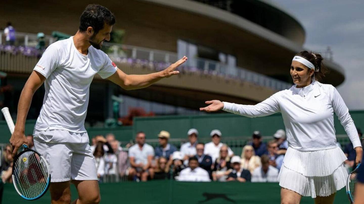 Wimbledon: Sania Mirza and Mate Pavic advance in mixed doubles