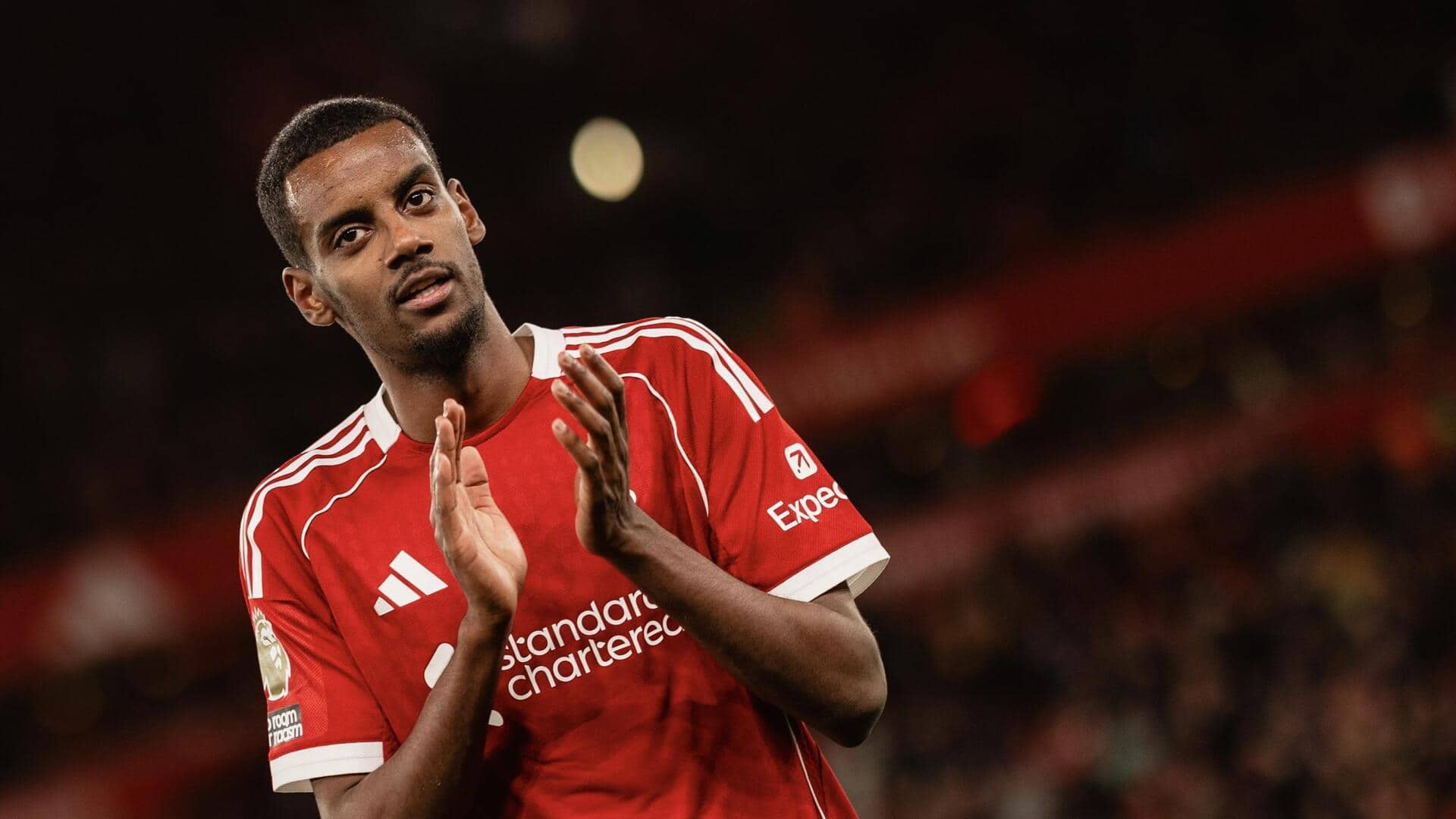 Liverpool striker Alexander Isak feared to have suffered massive injury