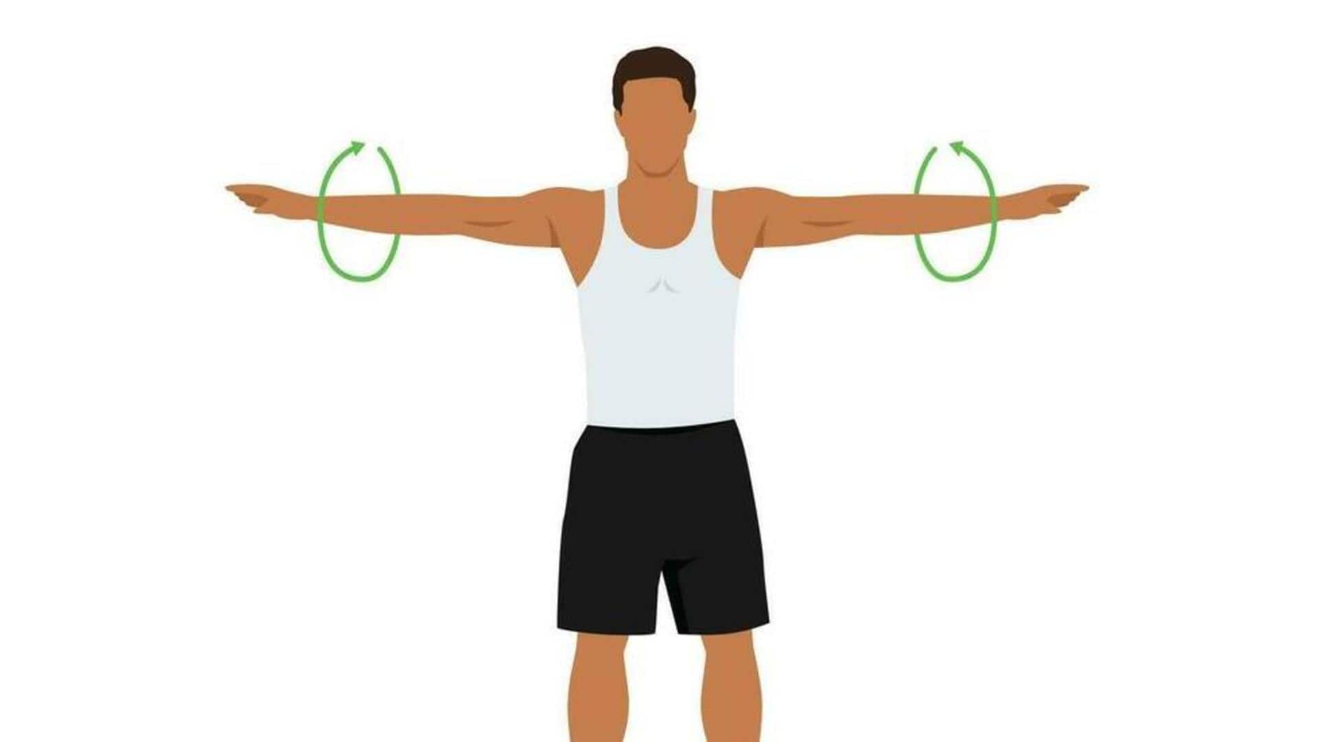 What are arm circles?