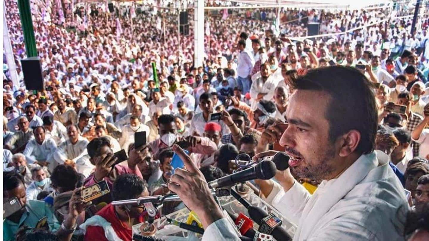'Government didn't allow to shower flower petals from helicopter' 'Government didn't allow to shower flower petals from helicopter'