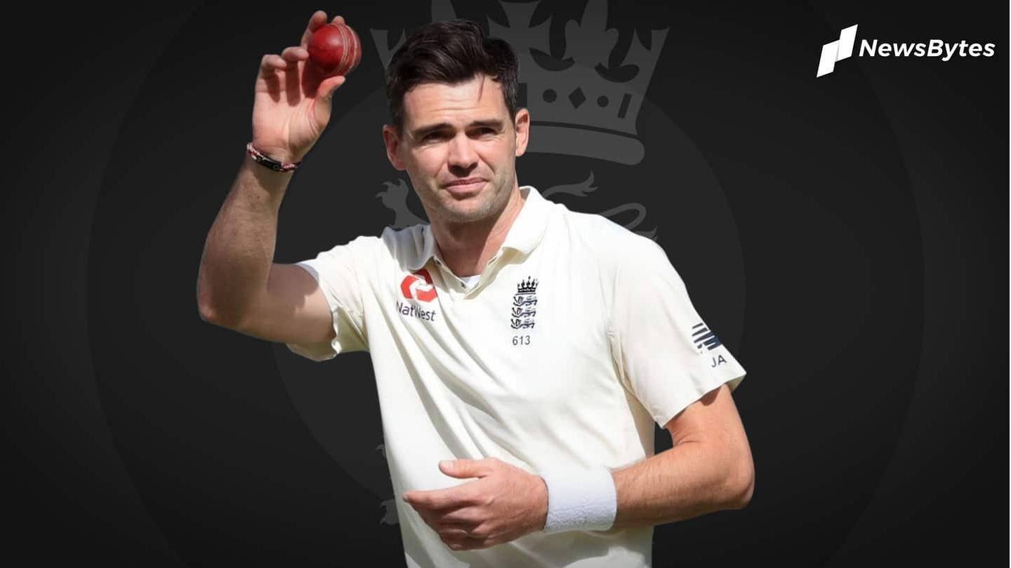 James Anderson plays his 100th Test at home, scripts history