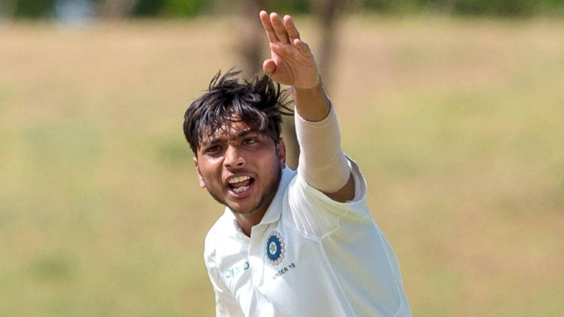 Ranji Trophy 2024, Siddharth Desai shines with 7/42 versus Karnataka