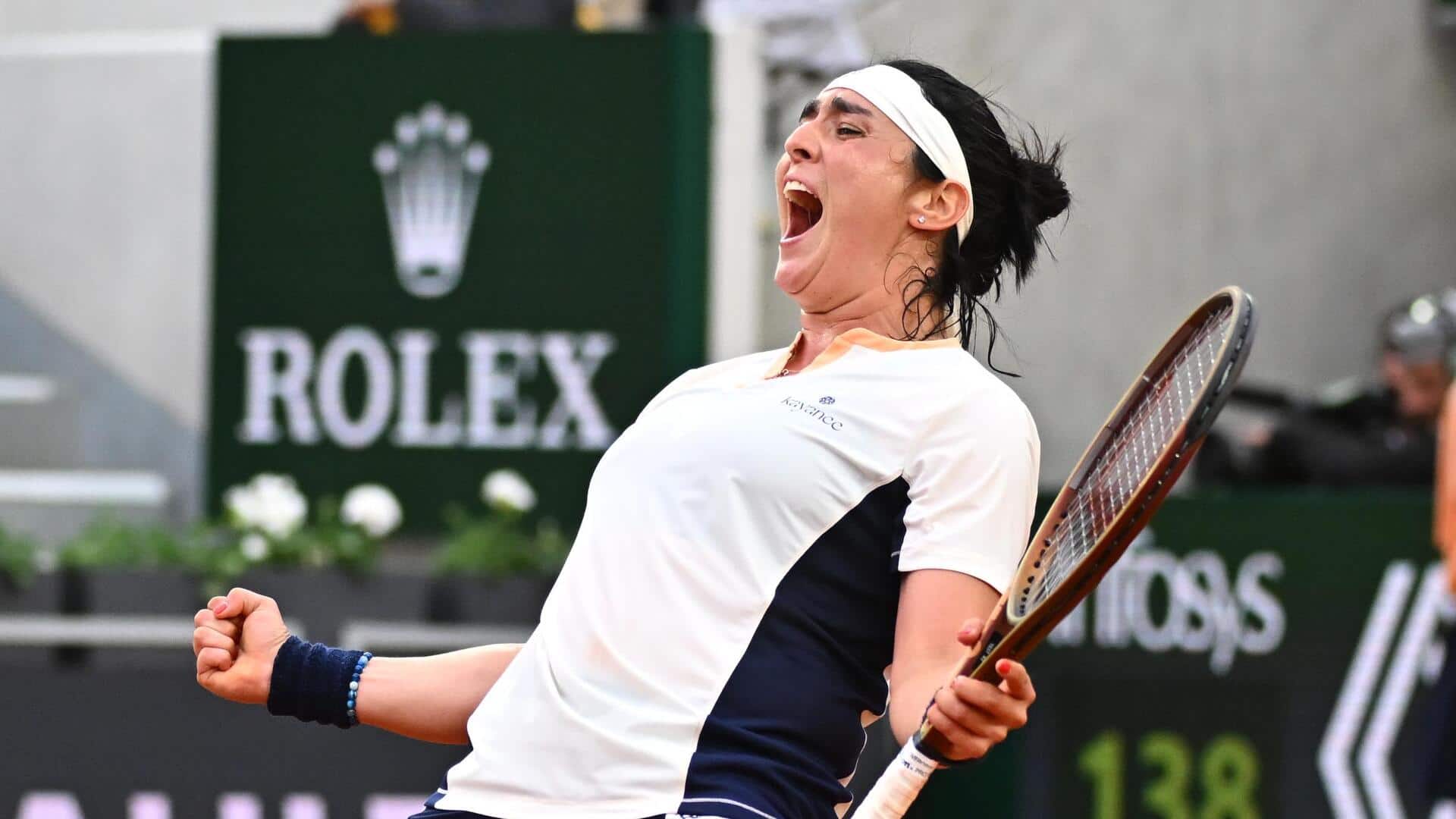 Ons Jabeur reaches 2024 French Open quarter-finals: Key stats