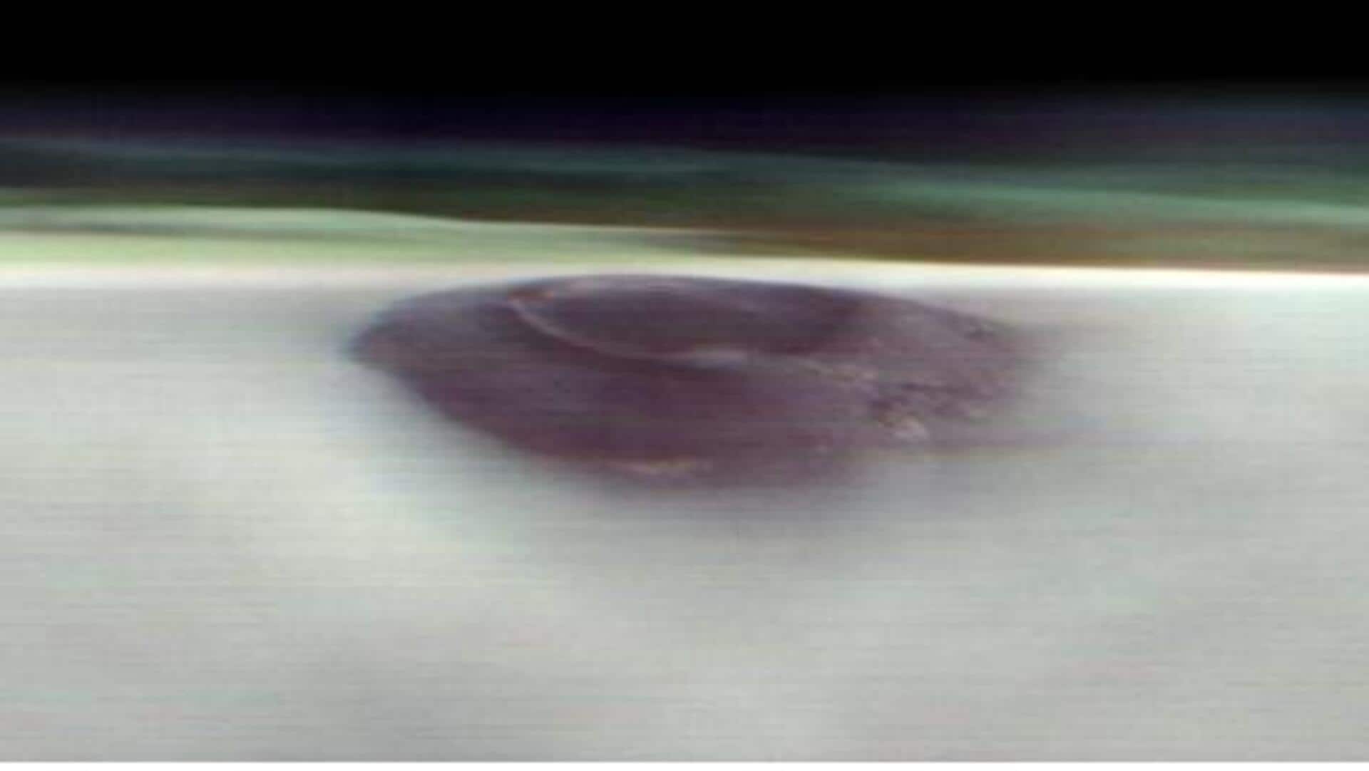 Watch: NASA snaps Martian volcano peeking through morning clouds