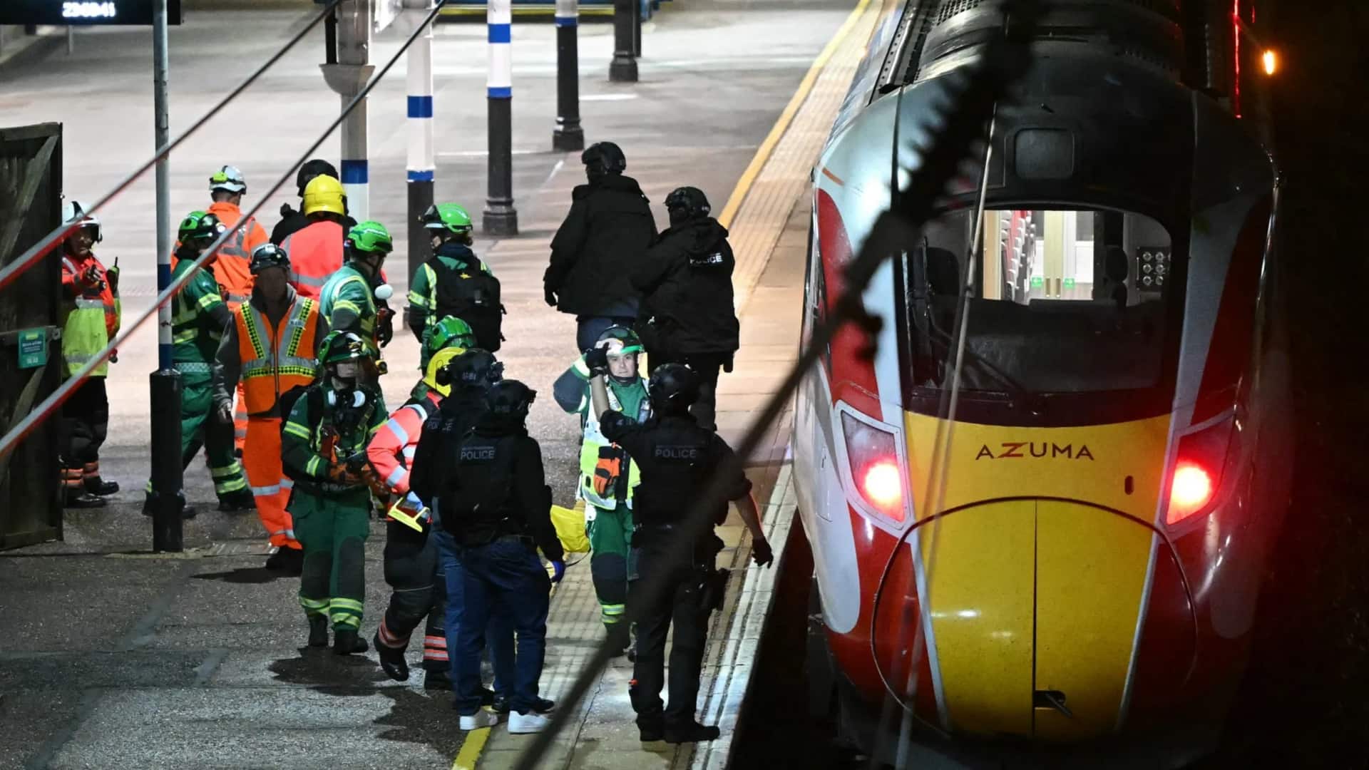 UK train stabbings: 'Heroic' worker saved many lives, police say